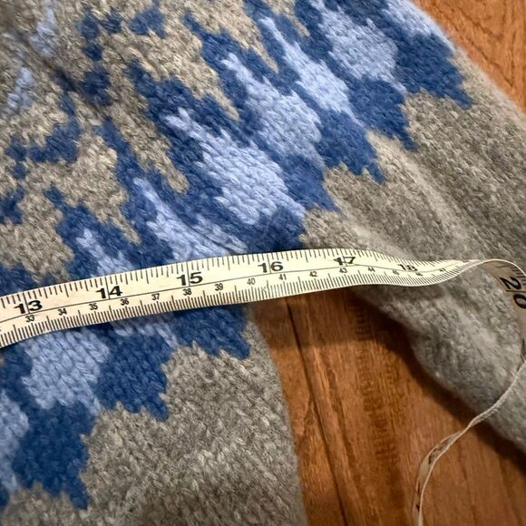 L.L. Bean Signature merino wool fairisle cardigan sweater xxs - Picture 8 of 9